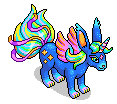 Dazzling Rainbow Bunny
