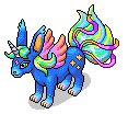 Dazzling Rainbow Bunny