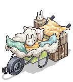 Wheelbarrow Bunny Bed