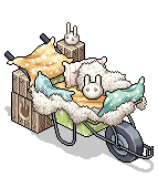 Wheelbarrow Bunny Bed