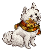 Autumn Samoyed