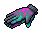 Splattered Gloves