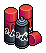 Red Spray Paints
