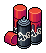 Red Spray Paints
