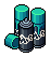 Teal Spray Paints