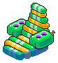 Lemon and Lime Chair Float