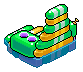 Lemon and Lime Chair Float