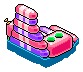 Pink Sunset Chair Float