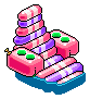 Pink Sunset Chair Float