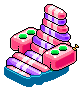 Pink Sunset Chair Float