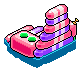 Pink Sunset Chair Float