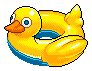 Rubber Duck Float