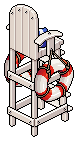 Light Lifeguard Chair