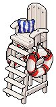 Light Lifeguard Chair