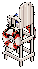 Light Lifeguard Chair