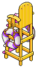 Yellow Lifeguard Chair