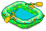 Cool Lime Paddle Boat