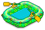 Cool Lime Paddle Boat