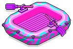 Hot Pink Paddle Boat