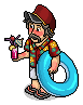 Vacationing Frank Crafting Table