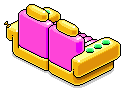 Bubblegum Sofa Float