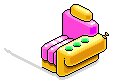 Bubblegum Sofa Float