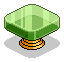 HC Glass Stool