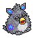 Gray Fluffby
