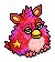 Red Fluffby