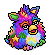 Rainbow Fluffby