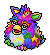 Rainbow Fluffby