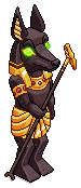 Sculpture of Anubis