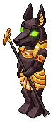Sculpture of Anubis