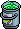 Green Tub of Paint