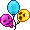 Multicolour Halloween Balloons