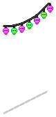 Rave Skull Garland
