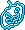 Blue Pumpkin Sticker