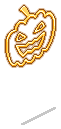 Yellow Pumpkin Sticker