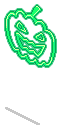 Green Pumpkin Sticker