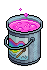 Pink Tub of Paint