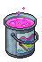 Pink Tub of Paint