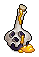 Yellow Skull Bottle