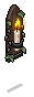 Ivy-Covered Candle