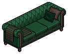 Vintage Reading Couch