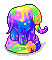 Neon Elephant Statue