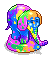 Neon Elephant Statue