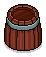 Dark Lodge Barrel Stool