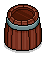 Dark Lodge Barrel Stool