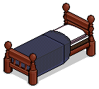 Dark Lodge Bed