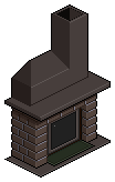 Dark Lodge Fireplace